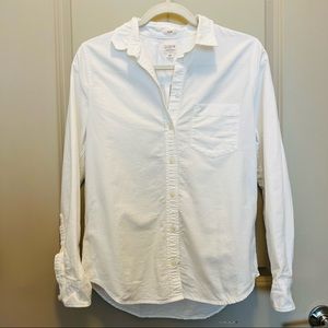 JCREW White Button Up